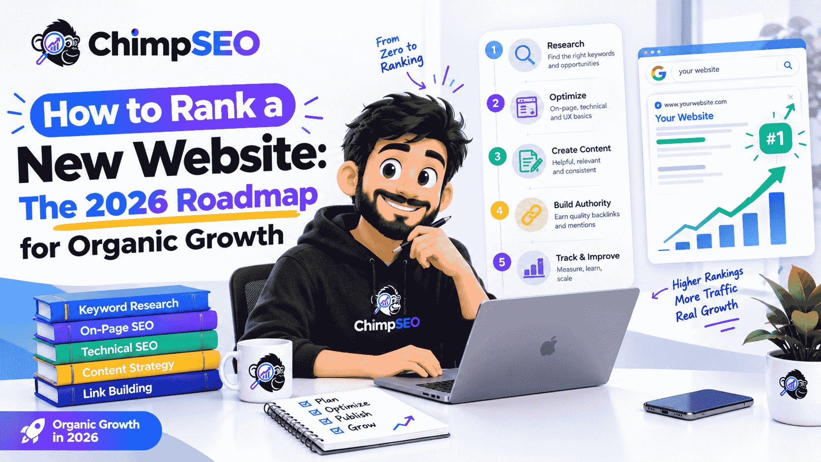How to Rank a New Website: The 2026 Roadmap for Organic Growth - Featured Image
