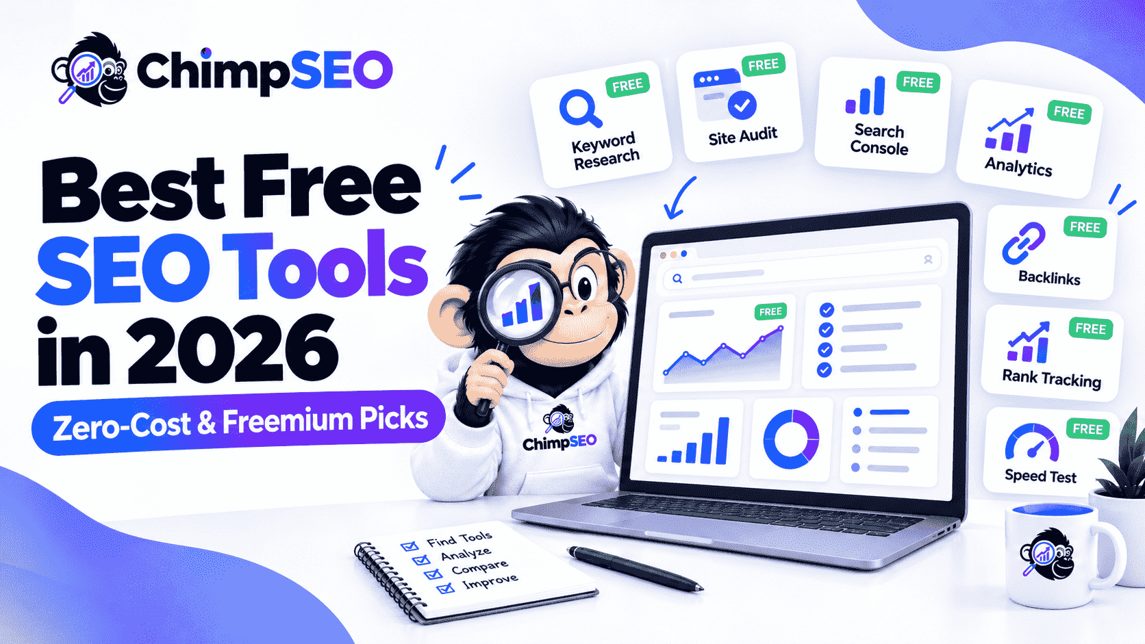 Best Free SEO Tools in 2026: Top Zero-Cost & Freemium Options - Featured Image