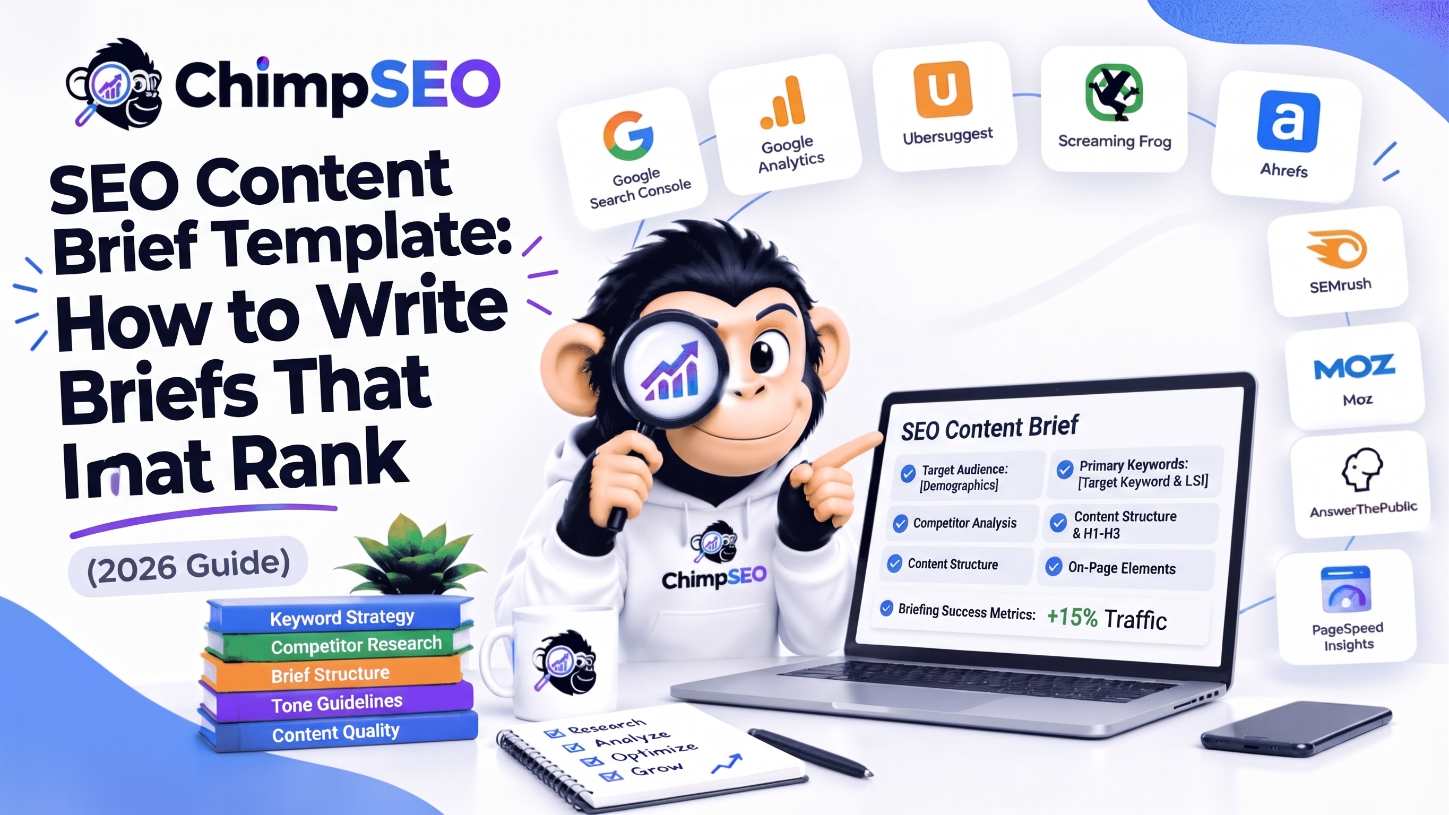 SEO Content Brief Template: How to Write Briefs That Rank (2026 Guide) - Featured Image