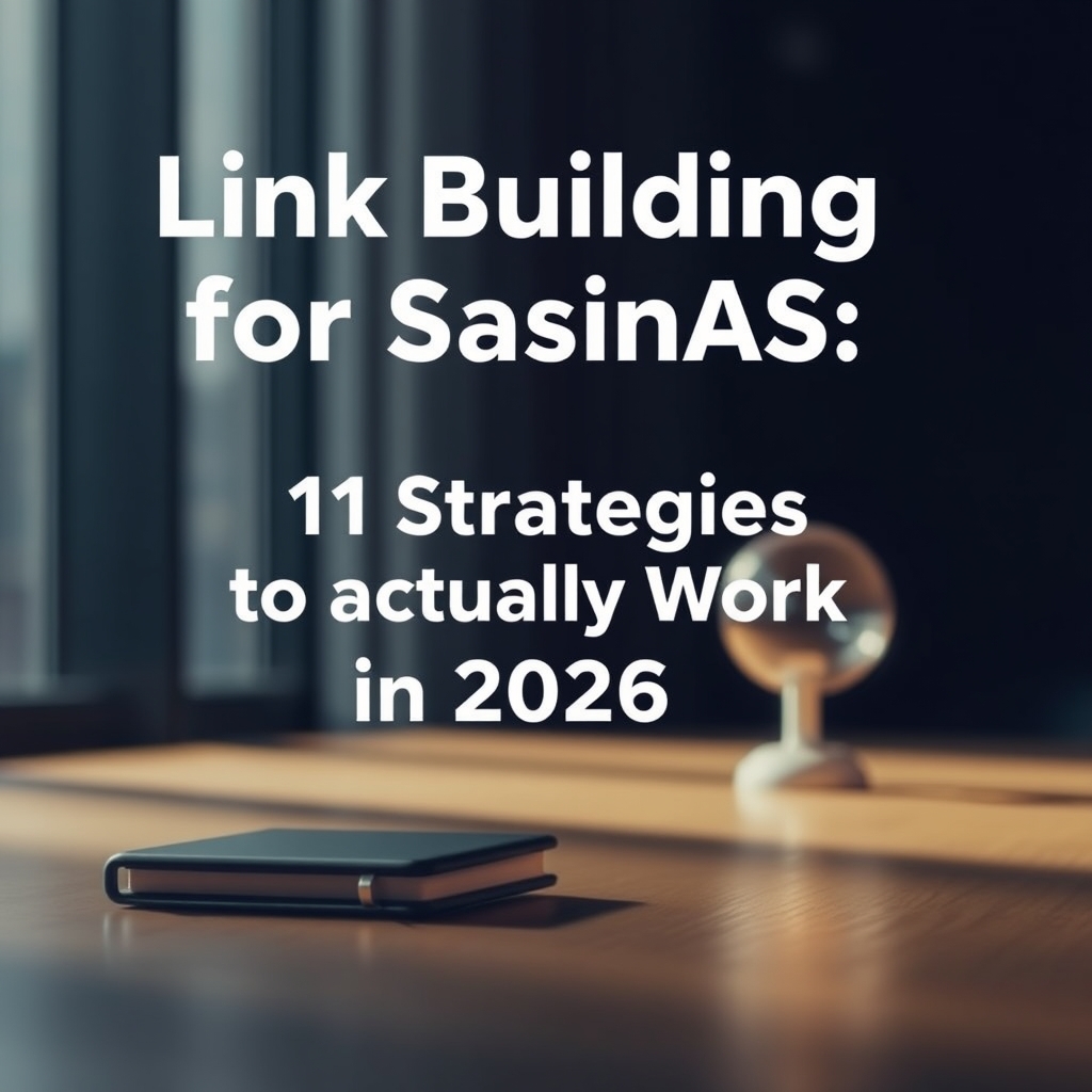 Link Building for SaaS: 11 Strategies That Actually Work in 2026 - Featured Image